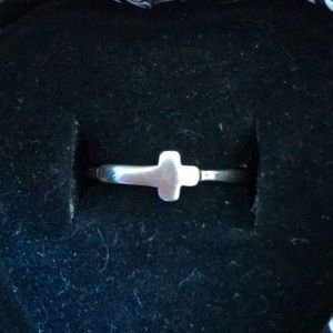 Silpada cross ring
